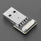 DIY USB Cable Parts - Straight Type A Plug