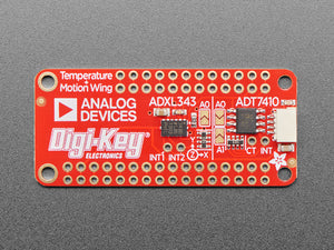 Adafruit ADXL343 + ADT7410 Sensor FeatherWing