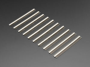 Break-away 0.1" 36-pin Strip Male Header - White - 10 Pack