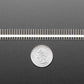 Break-away 0.1" 36-pin Strip Male Header - White - 10 Pack