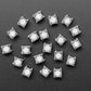 Soft Silicone Top 6mm Push-buttons (20-pack) - Translucent