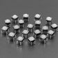 Soft Silicone Top 6mm Push-buttons (20-pack) - Translucent