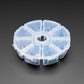 6mm Rainbow Tactile Button Deluxe Party Tray - 160 Pieces