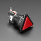 LED Illuminated Triangle Pushbutton - Red