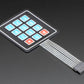 Membrane 3x4 Matrix Keypad + Extras