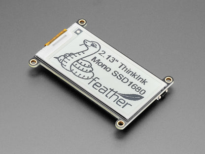 Adafruit 2.13" Monochrome eInk / ePaper Display FeatherWing - 250x122 Monochrome with SSD1680