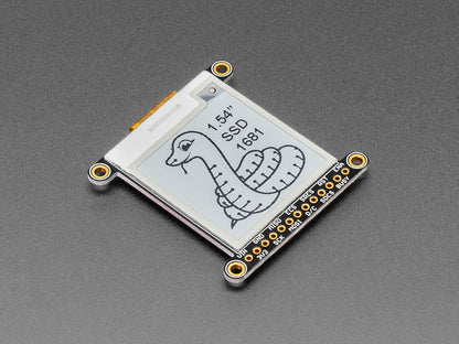 Adafruit 1.54" Monochrome eInk / ePaper Display with SRAM - 200x200 with SSD1681 and EYESPI