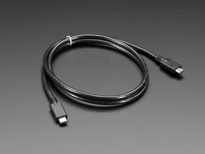 USB C to USB C Cable - USB 3.1 Gen 4 with E-Mark - 1 Meter Long