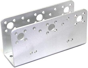 Aluminum Main U-shape Bracket for linking robot leg parts