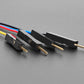 STEMMA QT / Qwiic JST SH 4-pin to Premium Male Headers Cable - 150mm