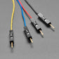 STEMMA QT / Qwiic JST SH 4-pin to Premium Male Headers Cable - 150mm