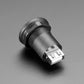USB Mini B Jack to USB A Jack Round Panel Mount Adapter