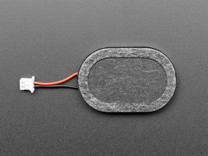 Mini Oval Speaker with Short Wires - 8 Ohm 1 Watt