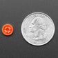 Plastic Button Caps for Square Top (10-pack) - 8mm Diameter