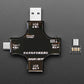 Multifunctional USB Digital Tester - USB A and C