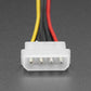 4-pin AT/ATX/IDE Molex to Berg Floppy Drive Power Cable