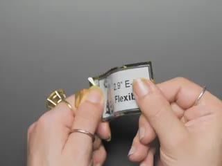 2.9" Flexible 296x128 Monochrome eInk / ePaper Display - UC8151D Chipset