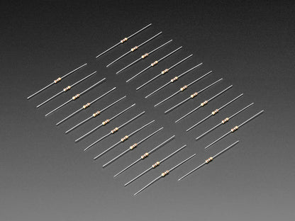 Through-Hole Resistors - 100 ohm 5% 1/4W - Pack of 25