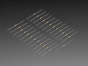 Through-Hole Resistors - 1.0K ohm 5% 1/4W - Pack of 25