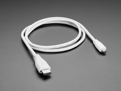 Official Raspberry Pi Micro HDMI to HDMI Cable - 1 Meter