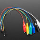 Small Alligator Clip to Female Jumper Wire Bundle - 6 Pieces