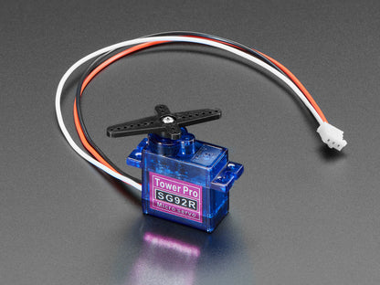 Micro Servo with 3-pin JST PH 2mm Cable - TowerPro SG92R - STEMMA Connector Compatible