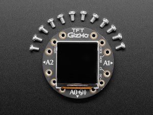 Circuit Playground TFT Gizmo - Bolt-on Display + Audio Amplifier - JST PH 2mm