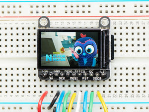 Adafruit 1.14" 240x135 Color TFT Display with MicroSD Card Breakout - ST7789