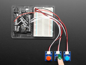 STEMMA Wired Tactile Push-Button Pack - 5 Color Pack