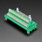 DIN Rail 2x20 IDC to Terminal Block Adapter Breakout