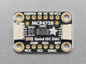 Adafruit MCP4728 Quad DAC with EEPROM - STEMMA QT / Qwiic
