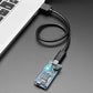 USB Type A to Type C Cable - 1ft (0.3 meter)