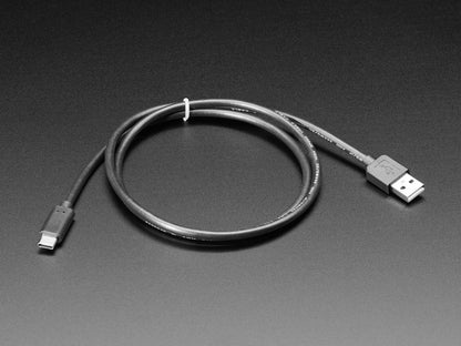 USB Type A to Type C Cable - 1 Meter / 3 Feet