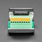 DE-9 (DB-9) Female Socket to Terminal Spring Block Adapter