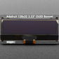 Adafruit 2.23" Monochrome OLED Bonnet for Raspberry Pi