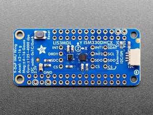 Adafruit ISM330DHCX + LIS3MDL FeatherWing - High Precision 9-DoF IMU