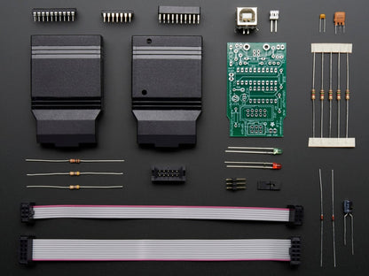 USBtinyISP AVR Programmer Kit (USB SpokePOV Dongle) - v2.0