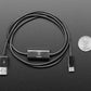 USB Type C Cable with Data/Charge Switch - 1 meter