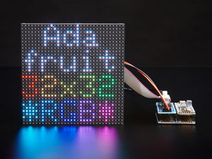 Adafruit RGB Matrix FeatherWing Kit for nRF52840 Feathers