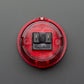 Arcade Button - 30mm Translucent Red