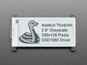 Adafruit 2.9" Grayscale eInk / ePaper Display FeatherWing - SSD1680
