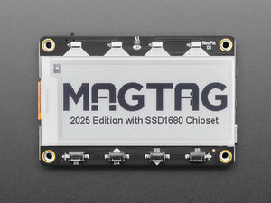Adafruit MagTag - 2.9" Grayscale E-Ink WiFi Display - 2025 Edition with SSD1680