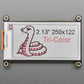 Adafruit 2.13" HD Tri-Color eInk ePaper Display FeatherWing - 250x122 RW Panel with SSD1680