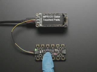 Adafruit MPR121 12-Key Capacitive Touch Sensor Gator Breakout - STEMMA QT / Qwiic