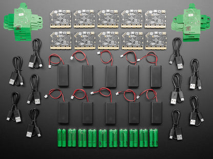 micro:bit v2.2 Go Club 10-Pack - Batteries and USB Cables Included