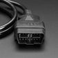OBD Plug (16-pin) to DE-9 (DB-9) Socket Adapter Cable - 1 Meter Long