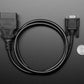 OBD Plug (16-pin) to DE-9 (DB-9) Socket Adapter Cable - 1 Meter Long