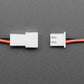 2.5mm Pitch 2-pin Cable Matching Pair - JST XH Compatible