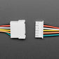 2.5mm Pitch 6-pin Cable Matching Pair - JST XH Compatible