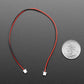 1.25mm Pitch 2-pin Cable 20cm Long 1:1 Molex PicoBlade Compatible